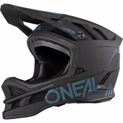 Oneal Blade Polyacrylite Solid Casque de descente, noir, taille M pour Hommes