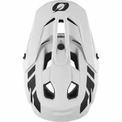 Oneal SL1 Crest Casque de descente, blanc, taille L pour Hommes