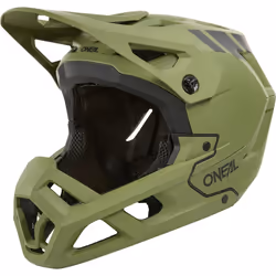 Oneal SL1 Crest Casque de descente, vert, taille XL pour Hommes