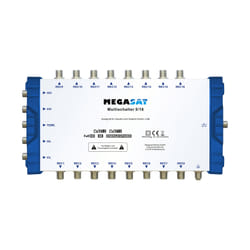 Megasat 5/16 commutateur multiple satellite 6 entrées 16 sorties