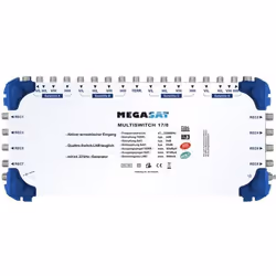 Megasat Multiswitch 17-8 Commutateurs multiples de signal terrestre-satellite