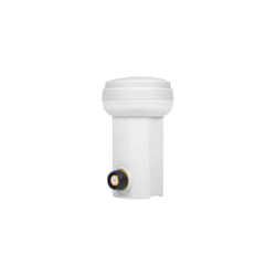 Megasat 401072 convertisseur abaisseur de fréquence Low Noise Block (LNB) 10,7 - 12,75 GHz Blanc