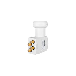 Megasat 401074 convertisseur abaisseur de fréquence Low Noise Block (LNB) 10,7 - 12,75 GHz Blanc