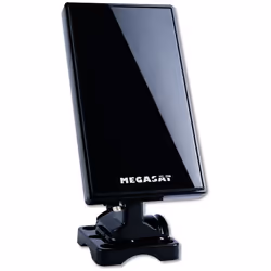 Megasat DVB-T 40, Noir, 28 dB, DVB-T, DVB-T2, FM, UHF, VHF, 110 x 22 x 190 mm, F, DC