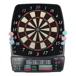 ULTRASPORT Dartboard Cible fléchettes électrique Noir - 380100000140