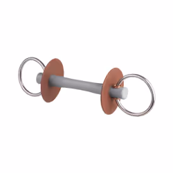 Mors pour cheval avec canon et anneau, doux Beris Comfort