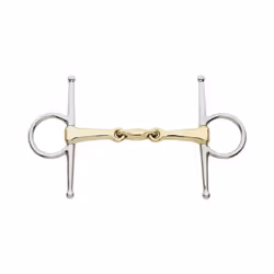 Mors à aiguille pour cheval double brisure Kavalkade KavalBit 16 mm