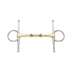 Mors à aiguille pour cheval double brisure Kavalkade KavalBit 16 mm