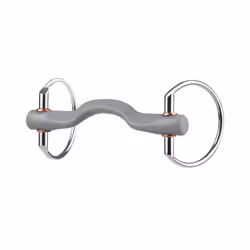 Mors olive pour cheval avec passage de langue, doux Beris Konnex