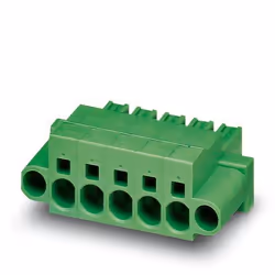 Phoenix Contact SPC 5/ 5-STF-7,62, Connecteur PCB, 50 pièce(s), Polyamide, Vert, -40 - 100 °C, V0