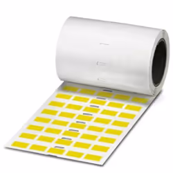 Phoenix Contact 0816045, Marqueurs de bornier, 1 pièce(s), Polyester, Jaune, 15 mm, 9 mm
