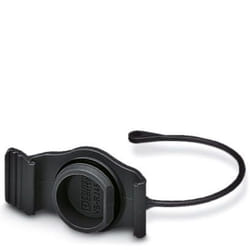 Phoenix Contact 1658066 Plaque de commutation et obturateur Noir