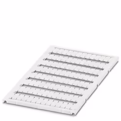 Phoenix UC1U-TM 5 - Marker für Klemmen 5, Marqueurs de bornier, 10 pièce(s), Blanc, -40 - 120 °C, 5 mm, 12,04 g