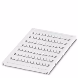 Phoenix UC2-TM 5, Marqueurs de bornier, 10 pièce(s), Blanc, 5 mm