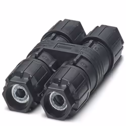 Phoenix QPD H 3PE2,5 9-14 BK, QUICKON, IDC, Noir, Polyamide, Argent, IP68, 690 V