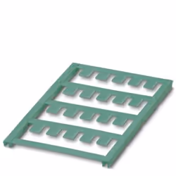 Phoenix 0825500, Marqueurs de bornier, 10 pièce(s), Polyamide, Turquoise, -40 - 120 °C, V2