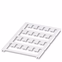 Phoenix 0825491, Marqueurs de bornier, 10 pièce(s), Polyamide, Blanc, -40 - 120 °C, V2