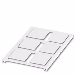 Phoenix 0825451, Marqueurs de bornier, 10 pièce(s), Polyamide, Blanc, -40 - 120 °C, V2