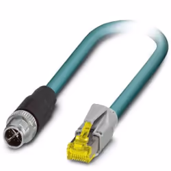 Phoenix VS-M12MSS-IP20-94F/20.0/10G, 20 m, Cat6a, S/FTP (S-STP), M12, RJ-45