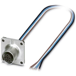 Phoenix Contact - Connecteur femelle encastrable pour capteurs/actionneurs Contenu: 1 pc(s) SACC-SQ-M12FS-4CON-20/0,5 141