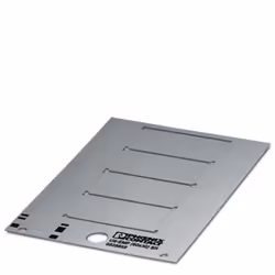 Phoenix Contact 828859, 10 pièce(s), PVC, Argent, -30 - 80 °C, 14,61 g