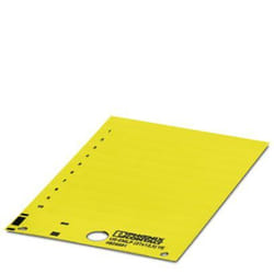 Phoenix Contact 828891 étiquette auto-collante Jaune 10 pièce(s)