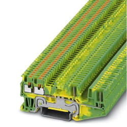 Phoenix Contact 3212413 bornier 4 Jaune, Vert