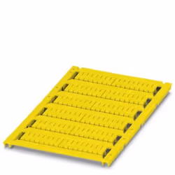 Phoenix UCT-TM 3.5 YE, Marqueurs de bornier, 10 pièce(s), Jaune, 2,95 mm, 10,5 mm, 4,76 mm