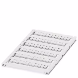 Phoenix Contact UCT1-TMF 5, Marqueurs de bornier, 72 pièce(s), Blanc, -40 - 120 °C, V0, 4,45 mm