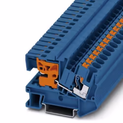 Phoenix 3213967, Bleu, Polyamide, 10 mm², 0,5 mm², 41 A, IEC 60947-7-1