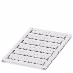 Phoenix Contact UCT3-TM 5, Marqueurs de bornier, 72 pièce(s), Blanc, -40 - 120 °C, V0, 4 mm