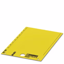 Phoenix Contact 829522, 10 pièce(s), PVC, Jaune, -30 - 80 °C, 15,63 g