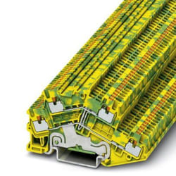 Phoenix PTTBS 1.5/S-PE bornier Vert, Jaune