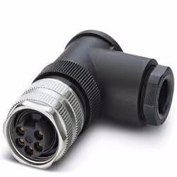 Phoenix SACC-MINFR-5CON-PG13/2.5, Noir, Métallique, Nickel, IP67, REACh SVHC, 57,88 g, 28 mm