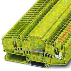 Phoenix Contact 3212302 bornier 2 Jaune, Vert