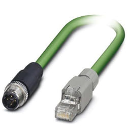 Phoenix VS-M12MS-IP20-93B-LI/3,0 câble de réseau Vert 3 m Cat5