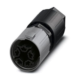Phoenix Contact 1403782 connecteur de fils QUICKON Noir, Gris