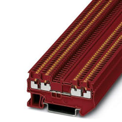 Phoenix Contact 3208200 bornier 4 Rouge
