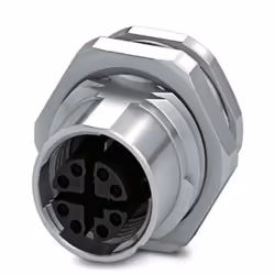 Phoenix Contact 1424177, M12, Acier inoxydable, Or, IP67, 0,5 A, 16,62 g