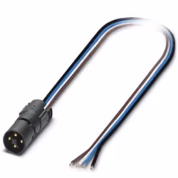 Phoenix Contact 1424130, 0,5 m, M12, Noir/Bleu/Marron, -25 - 85 °C