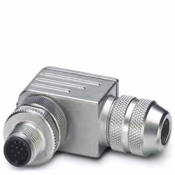 Phoenix Contact 1404412, M12, Argent, Nickel, IP67, REACh SVHC, 62,7 g