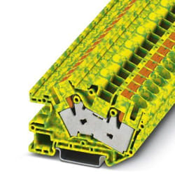 Phoenix Contact 3214024 bornier 2 Jaune, Vert