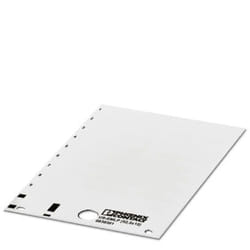 Phoenix 0830301 étiquette auto-collante Rectangle Blanc 160 pièce(s)