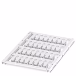 Phoenix Contact 830784, Blanc, 12 mm, 6 pièce(s), 2,5 - 4 mm², -40 - 120 °C, 4 mm