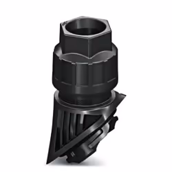Phoenix Contact 1407671, Noir, Plastique, 1 pièce(s), 2,1 cm, IP66, -40 - 100 °C