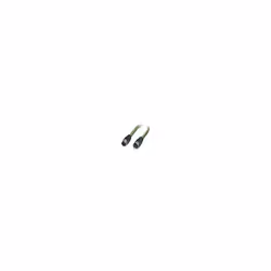 description Câble réseau, PROFINET CAT5 (100 MBit/s), EtherCAT® CAT5 (100 MBit/s), 4 pôles, PVC/PVC, vert RAL 6018, blindé, c ...