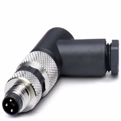 Phoenix Contact 1407583, M8, Noir, Acier inoxydable, Nickel, IP67, 60 DC, 48 AC, 4 A