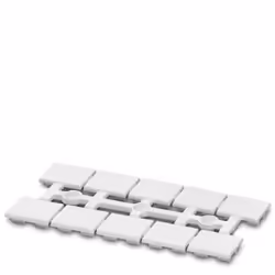 Phoenix Contact 830916, 10 pièce(s), Polycarbonate, Blanc, -40 - 120 °C, 12 mm, 1,97 g