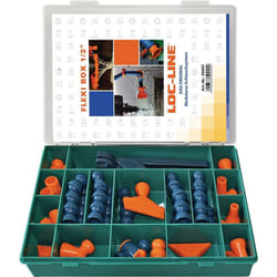 Loc-line - Kit de tuyaux articulés pour liquide de refroidissement taille 1/2″ 30 pcs - L50001FLEXI