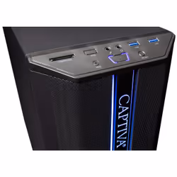Captiva Advanced Gaming I69-378 i5-10400F 16Go 500Go SSD GeForce RTX 3060 PC Noir